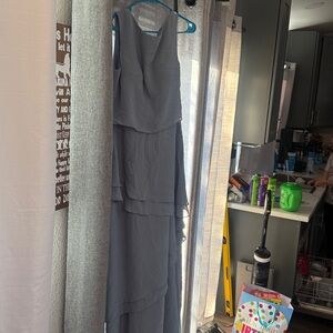 Elegant blue Layered Dress